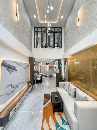 BÁN NHÀ MẶT TIỀN HẺM XE HƠI TRÁNH 4 TẦNG 60M2 (4x15M) GIÁ CHỈ 7.5 TỶ